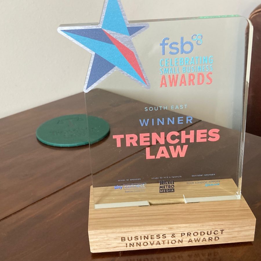 Trenches Law has scooped an FSB Small Business Award